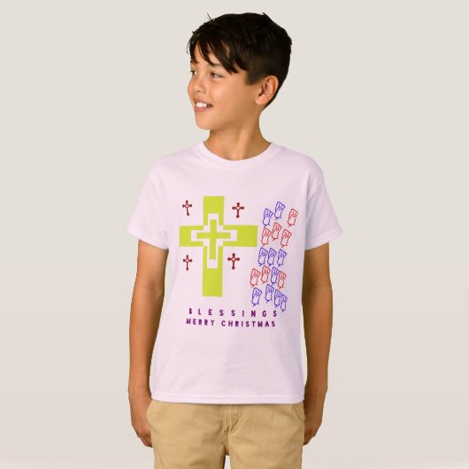 T-shirt bénédiction de Dieu (Devant entier)