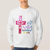 T-shirt bénédiction de Dieu (Devant)