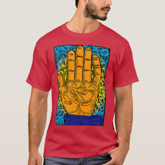 T-shirt Bénédiction de la main gauche