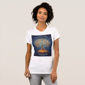 T-shirt Bénédictions de l'Arbre à Argent — Fréquence d'Abo (Devant entier)