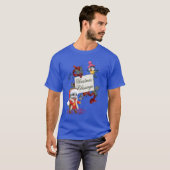 T-shirt Bénédictions de Noël. (Devant entier)