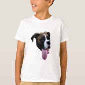 T-shirt Benelli le chien de boxeur (Devant)