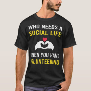 T-shirt Bénévolat Vie Sociale Bénévole