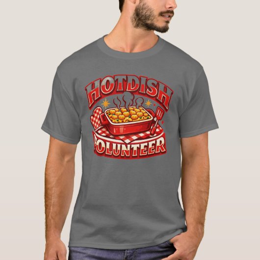 T-shirt Bénévole HOTDISH (Devant)