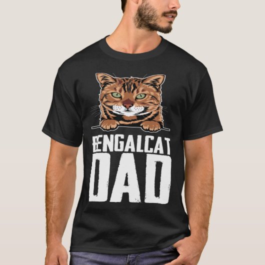 T-shirt Bengal Bengal cats Bengal mom 3 (Devant)