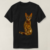 T-shirt Bengal Cat Pet, Novel Design For Kitten, Kitty Lov (Design devant)