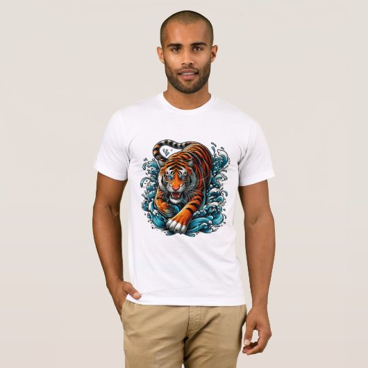 T-SHIRT BENGAL TIGER 7 (Devant entier)