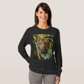 T-SHIRT BENGAL TIGER NOIR (Devant entier)