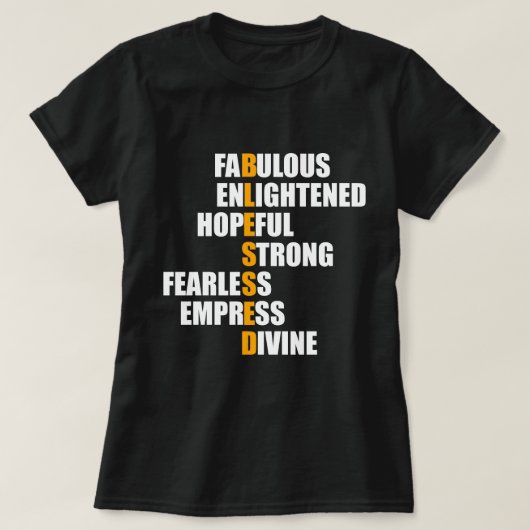 T-shirt Béni - Affirmation (Design devant)