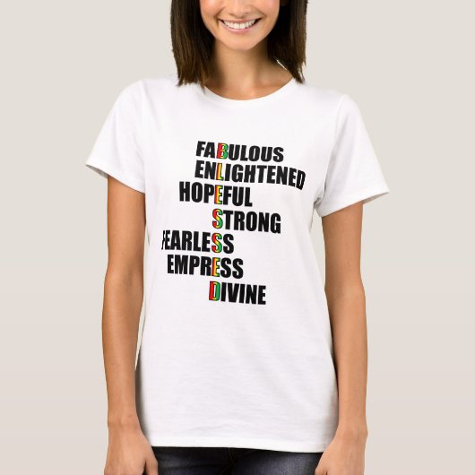 T-shirt Béni - Affirmation (Devant)