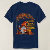 T-shirt Béni D'Être Appelé Grammy Gnome Automne Que (Design devant)