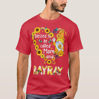 T-shirt Béni d'être appelé maman et RayRay Fall Gnome Sun