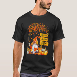 T-shirt Béni D'Être Appelé Maman Tombe Gnome Thanksgiving