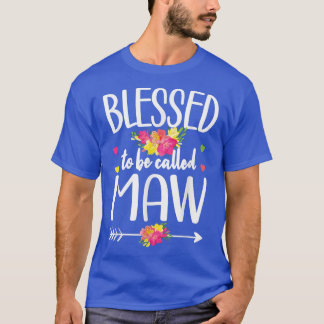 T-shirt Béni D'Être Appelé Maw Grand-Mère Maw 