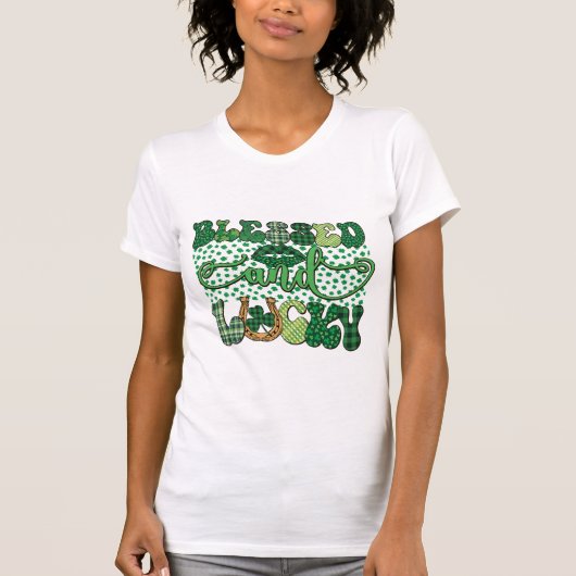 T-shirt Béni Et Chanceux (Devant)