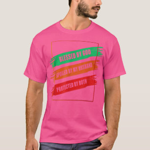 T-shirt Béni Par Dieu Porté Par L'Humour Mari Sarcastique
