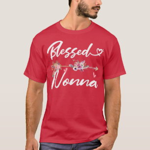T-shirt Bénie Nonna Funny Grandm Famille Fleur Grande