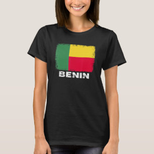 T-shirt Bénin Drapeau Soutien Peuple Béninois Femmes Homme