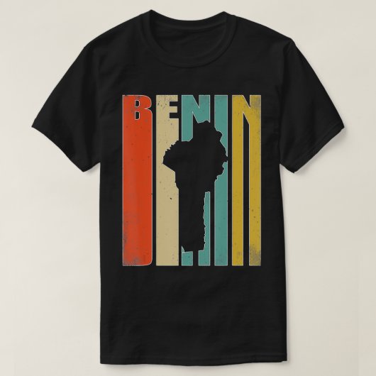 T-shirt Bénin vintage (Design devant)