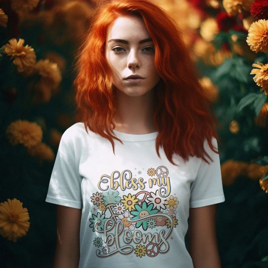 T-shirt Bénir mes fleurs