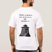 T-shirt Bénis soient les purs du coeur (Dos)