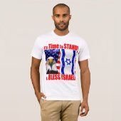 T-shirt Bénissez l'Israël (Devant entier)
