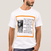 T-shirt Benito Mussolini (Devant)