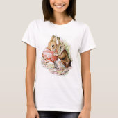 T-shirt Benjamin Bunny et Peter Rabbit planifient leur rai (Devant)