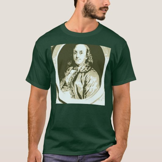 T-shirt Benjamin Franklin (Devant)