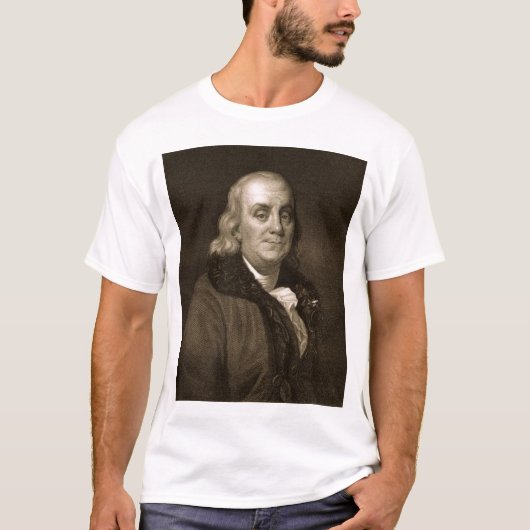 T-shirt Benjamin Franklin (Devant)