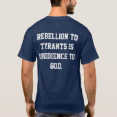T-shirt Benjamin Franklin (Dos)