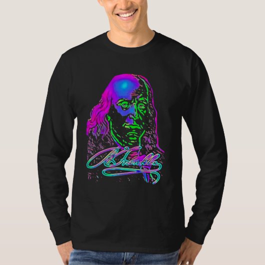T-shirt Benjamin Franklin (Devant)