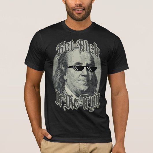 T-shirt Benjamin Franklin (Devant)