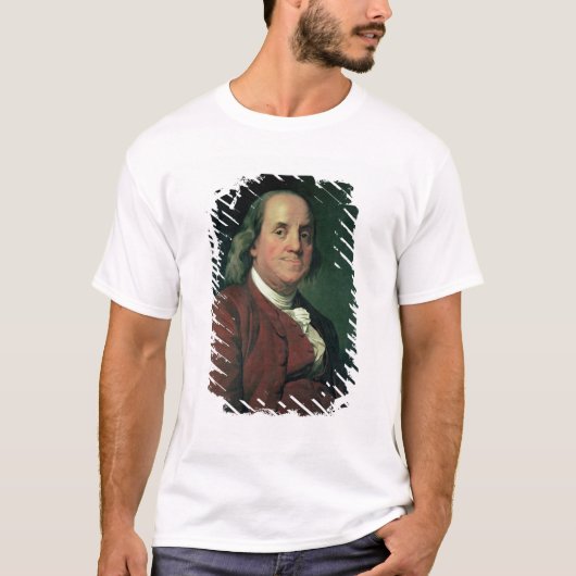 T-shirt Benjamin Franklin, 1782 (Devant)