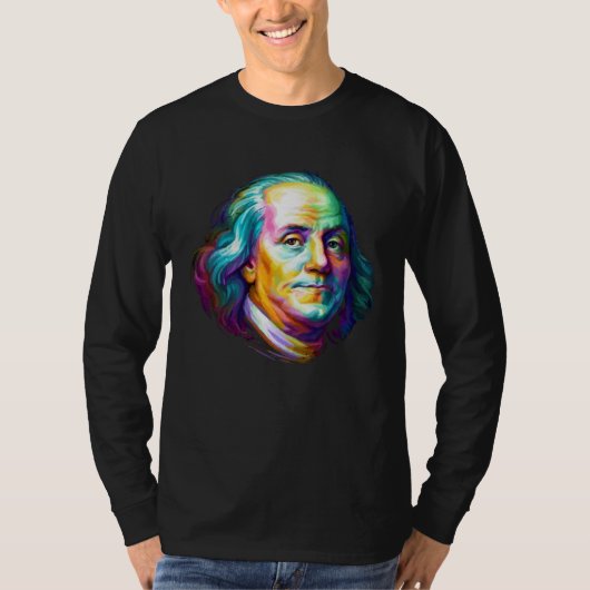 T-shirt Benjamin Franklin Inspirant (Devant)