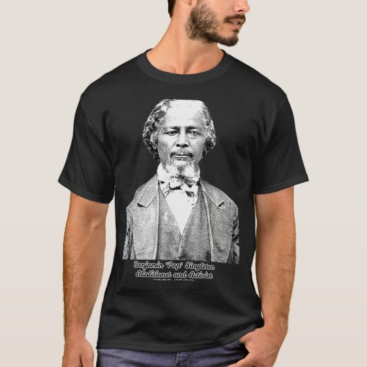 T-shirt Benjamin Pap Singleton 19e siècle Afrique Amérique (Devant)