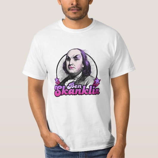 T-shirt Benjamin Skanklin (Devant)