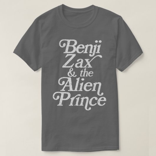 T-shirt Benji Zax et le Prince (Design devant)