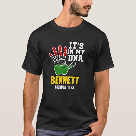T-shirt Bennett, BC, conception de souvenir HBC (Devant)
