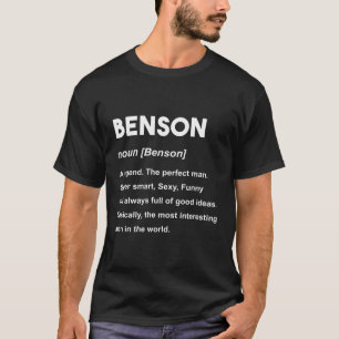 T-shirt Benson Nom
