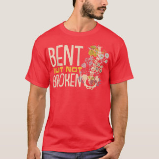T-shirt Bent Mais Pas Brisé Unicorn Scoliosis