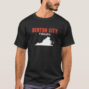 T-shirt Benton City Washington USA State America Travel Wa