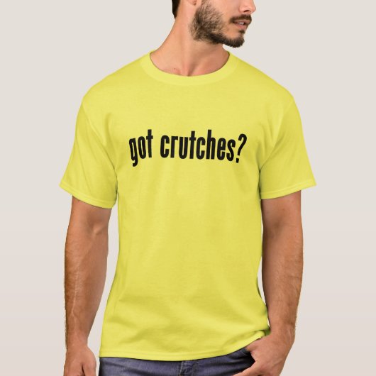 T-shirt béquilles obtenues ? (Devant)