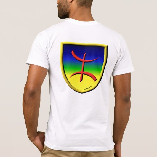 T-shirt berbere de blason (Dos)