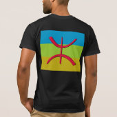 T-shirt Berbere de Drapeau (Dos)