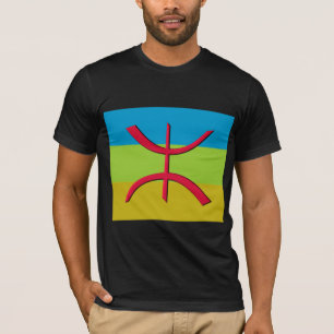 T-shirt Berbere de Drapeau