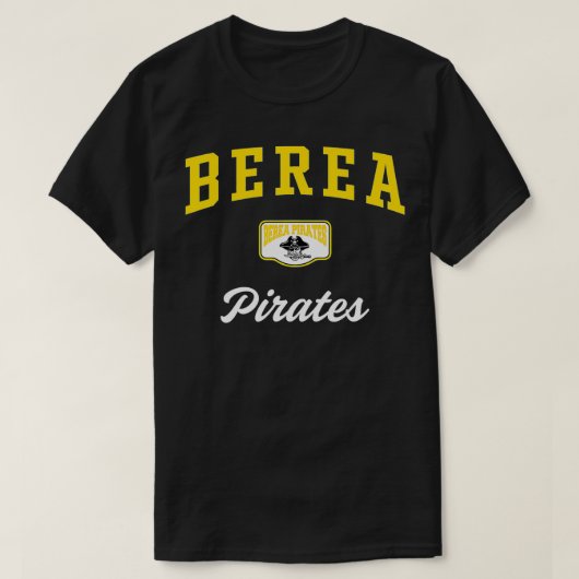T-shirt Berea High School Pirates (Design devant)