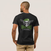 T-shirt Bérets verts portugais (Dos entier)