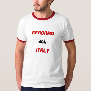 T-shirt Bergame, Italie Scooter