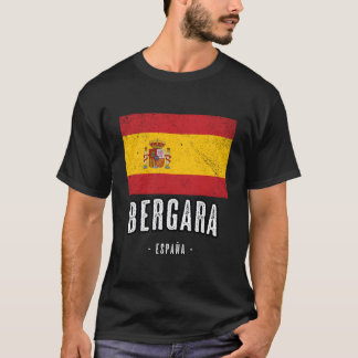 T-shirt Bergara Espagne Vêtements Drapeau Ville